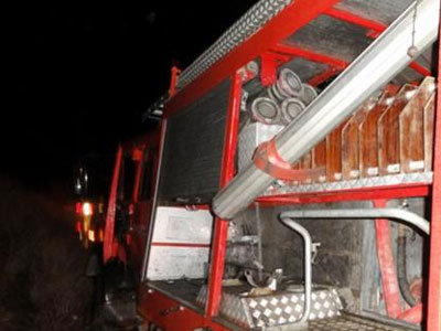 Ένας τραυματίας από φωτιά σε δώμα ξενοδοχείου